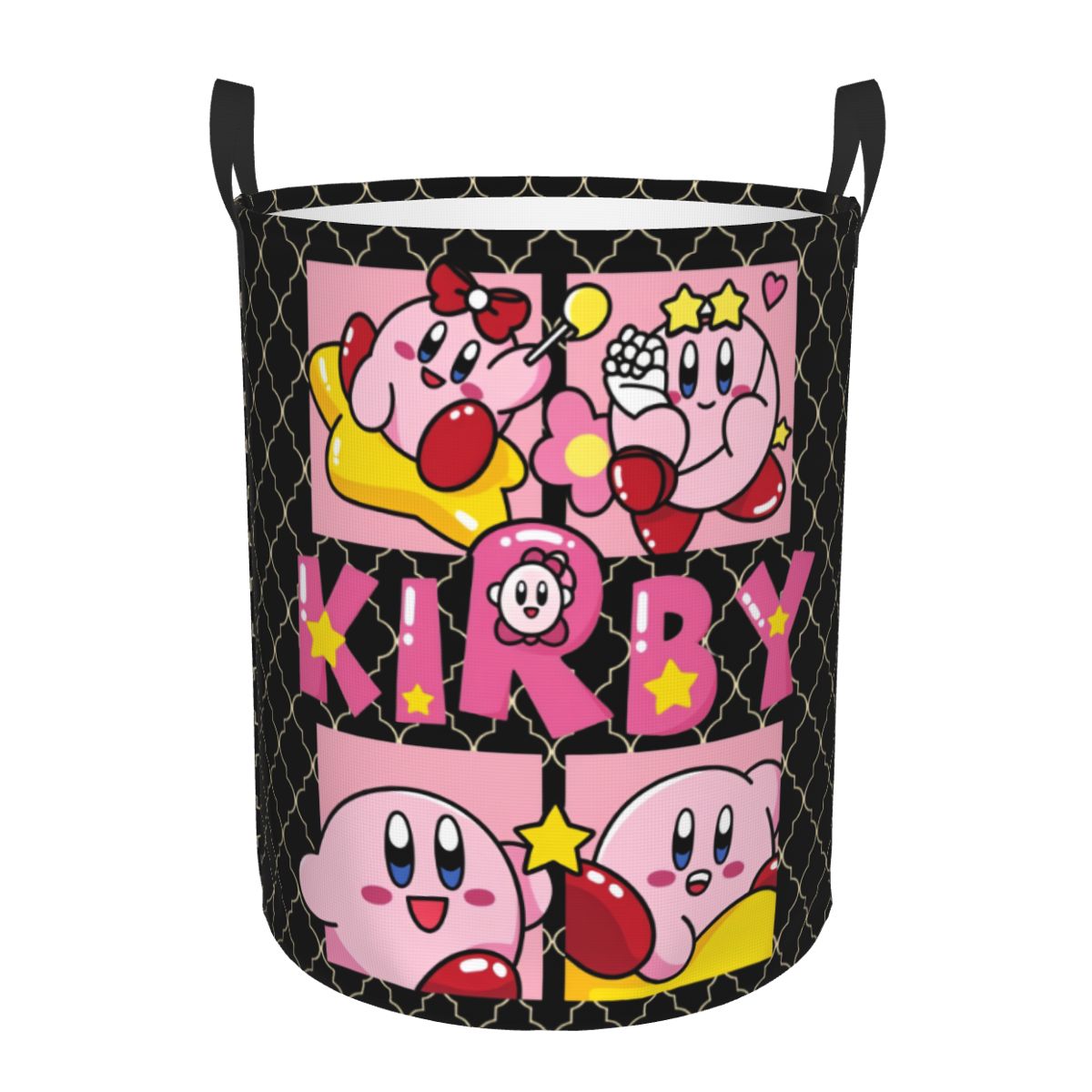 Women Accessories Hamper - Anime K-Kirbys Laundry Hamper Large Storage