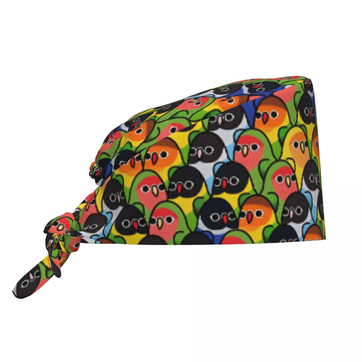 Women Accessories Poster - Nurse Hats Too Many Birds Lovebird