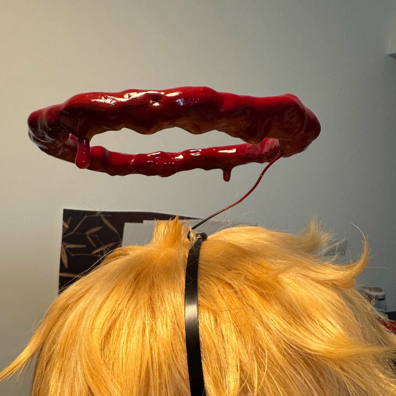 Anime Makima Cosplay Chainsaw  - đánh giá và giá Women'S Red Accessories