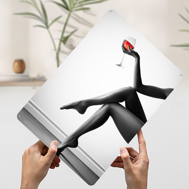 Elegant Woman With Wine Glass  - đánh giá và giá Women Accessories Poster