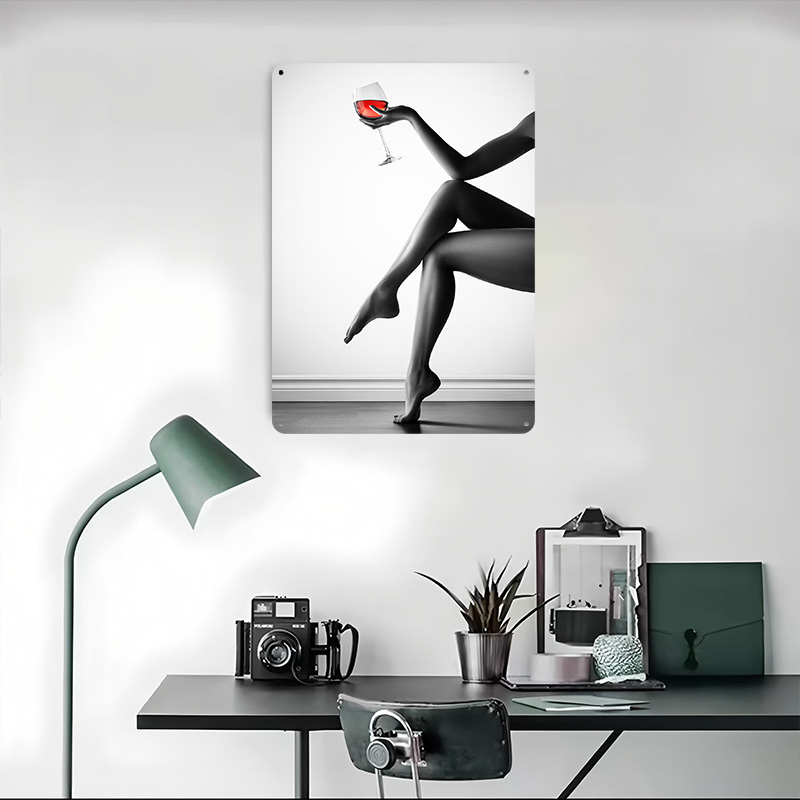 Elegant Woman With Wine Glass  - đánh giá và giá Women Accessories Poster