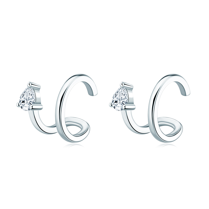 IOGOU Đeo Bông Tai Nữ Bạc 925  - đánh giá và giá Women'S Emo Accessories