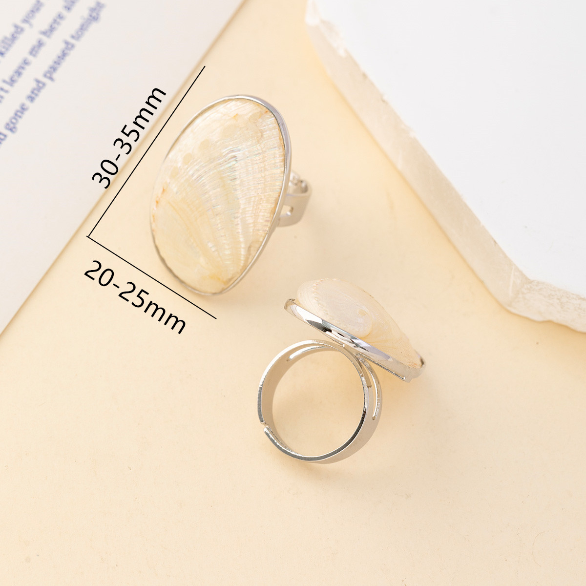 Vintage Chunky Shell Rings for - đánh giá và giá Women Accessories Outlet