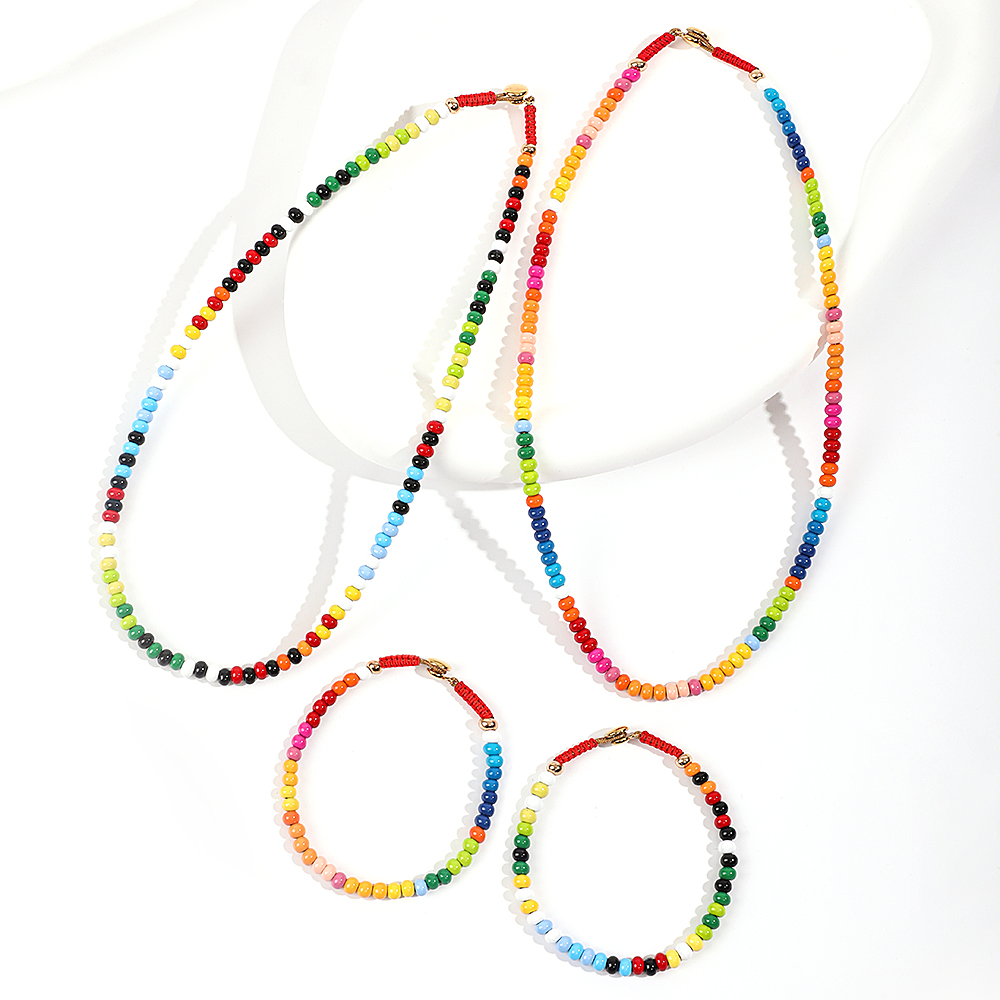 Boho Rainbow Necklace Jewelry  - đánh giá và giá Women'S Accessories Wholesale Suppliers