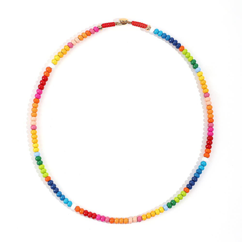 Boho Rainbow Necklace Jewelry  - đánh giá và giá Women'S Accessories Wholesale Suppliers