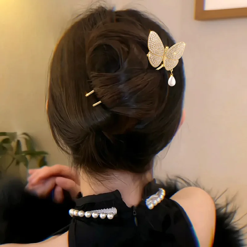 Antique style pearl rhinestone - đánh giá và giá Pearl Hair Pin