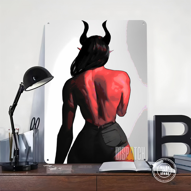 Red-skinned Demon Woman Back V - đánh giá và giá Women Accessories Poster