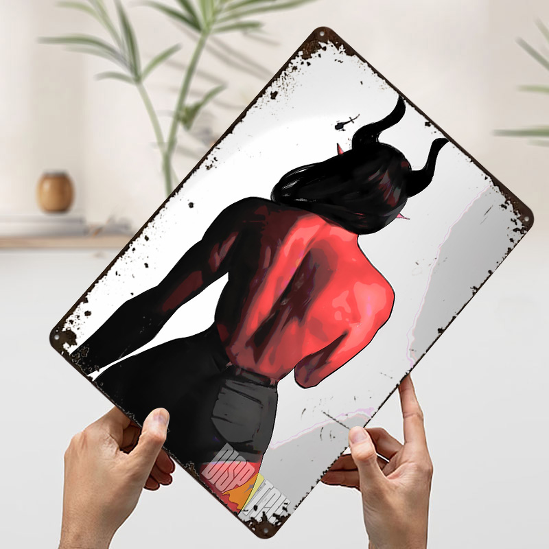 Red-skinned Demon Woman Back V - đánh giá và giá Women Accessories Poster