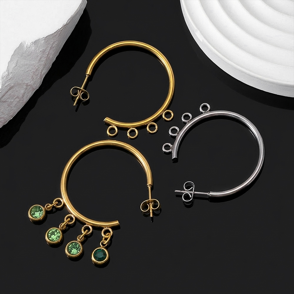 10pcs Stainless Steel Gold Pla - đánh giá và giá Women Accessories Gift Set