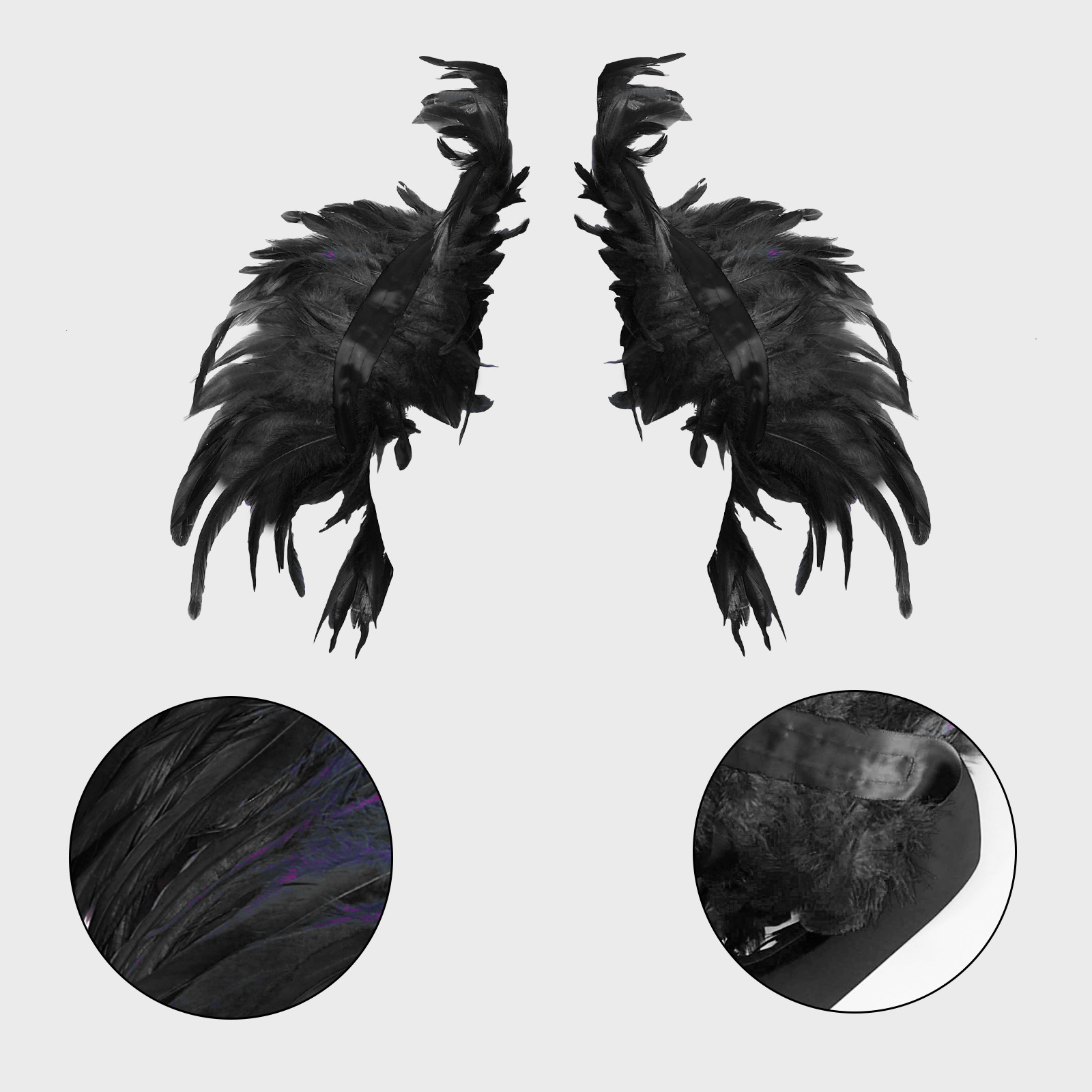 Amazon Cross-border Gothic Fea - đánh giá và giá Women'S Accessories Amazon