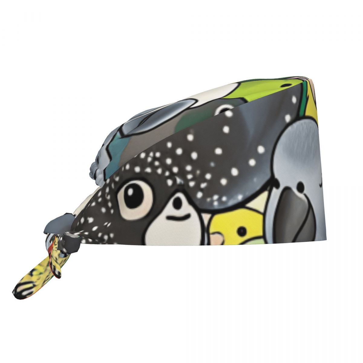 Scrub Caps Parrot Party Poster - đánh giá và giá Women Accessories Poster
