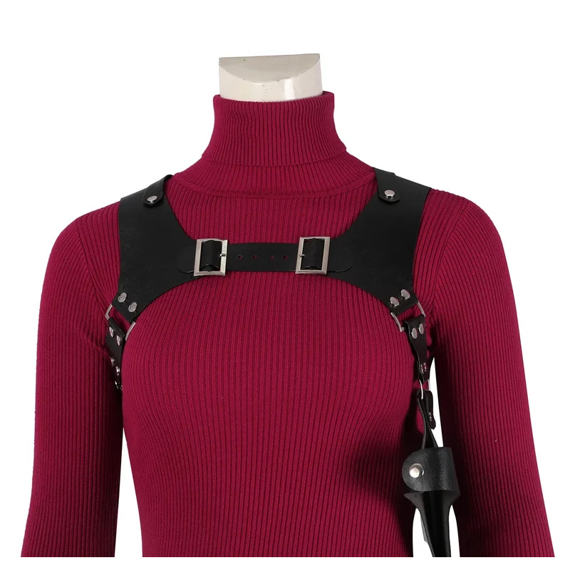 Red Ada Wong costume game COSP - đánh giá và giá Women'S Red Accessories