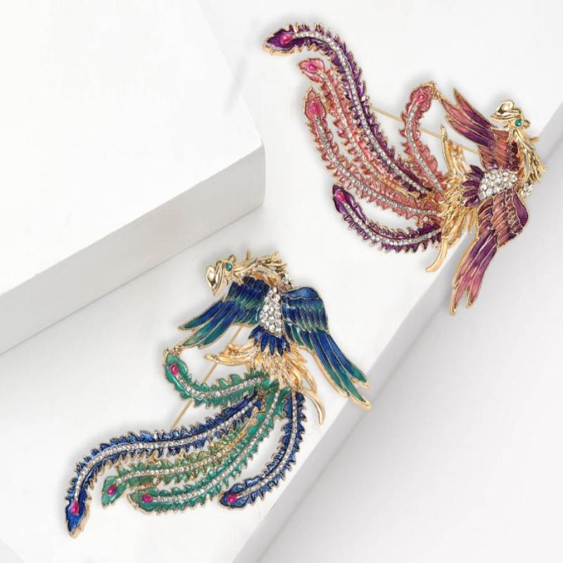 Fashion Phoenix Brooches Unise - đánh giá và giá Women'S Accessories Categories