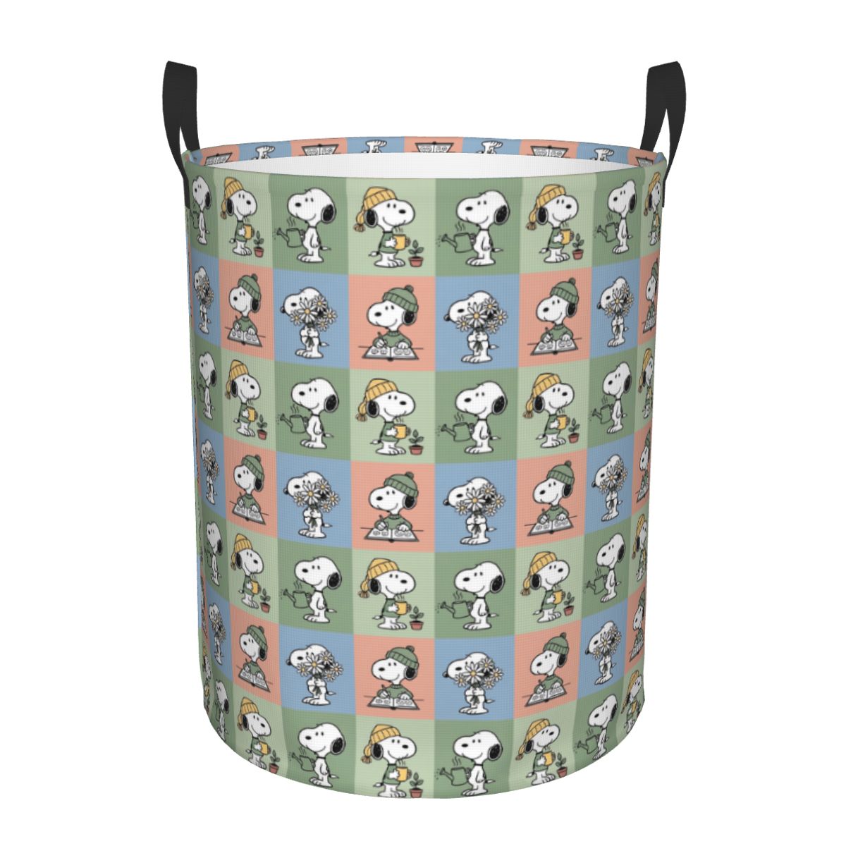 S-Snoopy Checkered Plaid Laund - đánh giá và giá Women Accessories Hamper