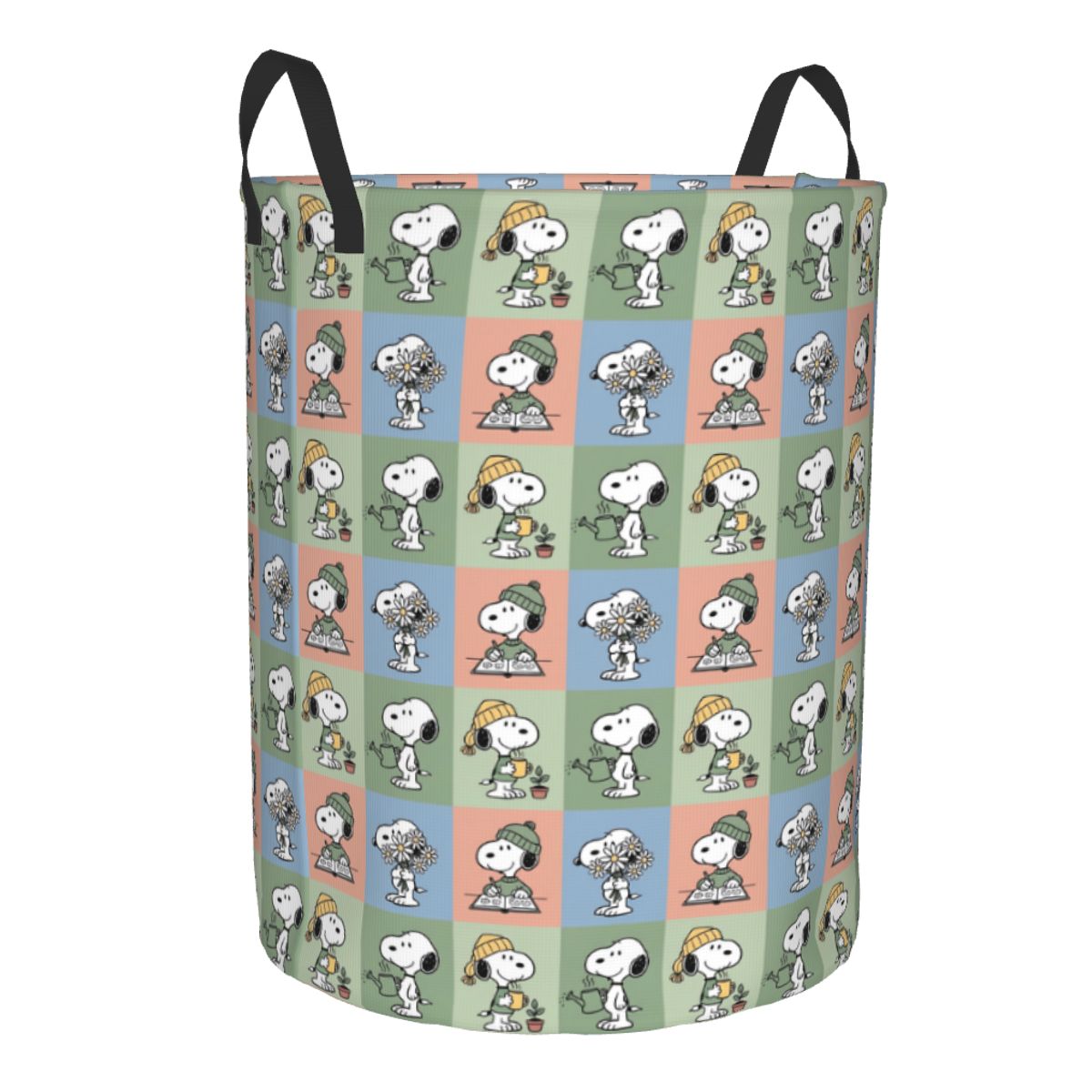 S-Snoopy Checkered Plaid Laund - đánh giá và giá Women Accessories Hamper