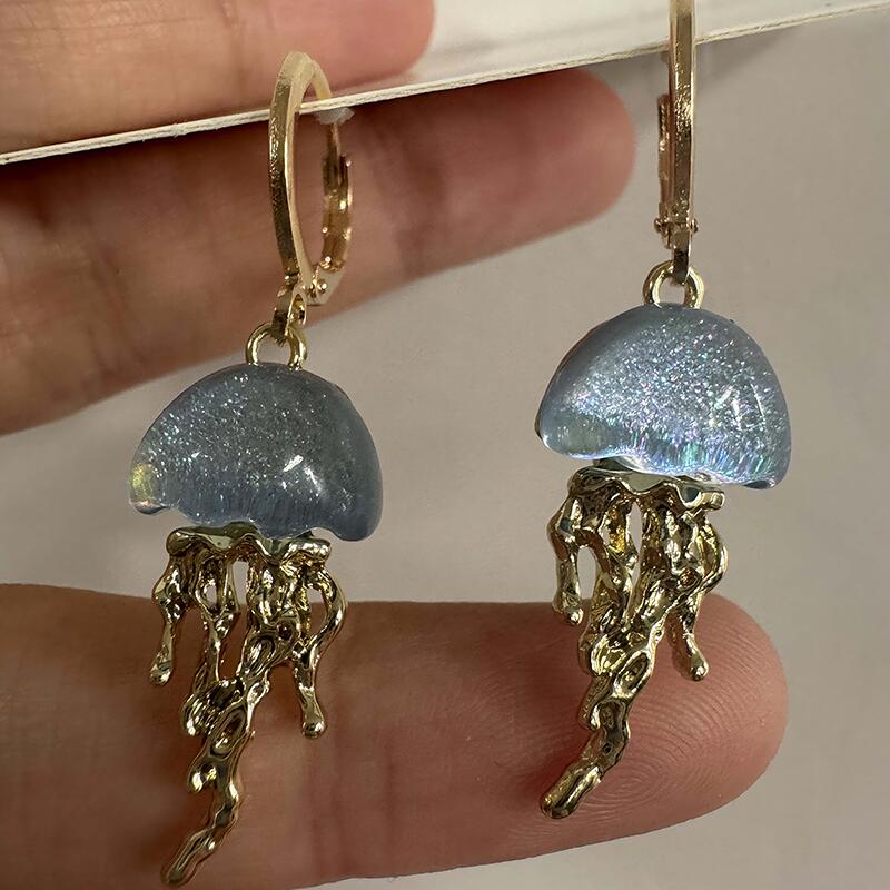 Cute Blue Jellyfish Ocean Pend - đánh giá và giá Women'S Emo Accessories