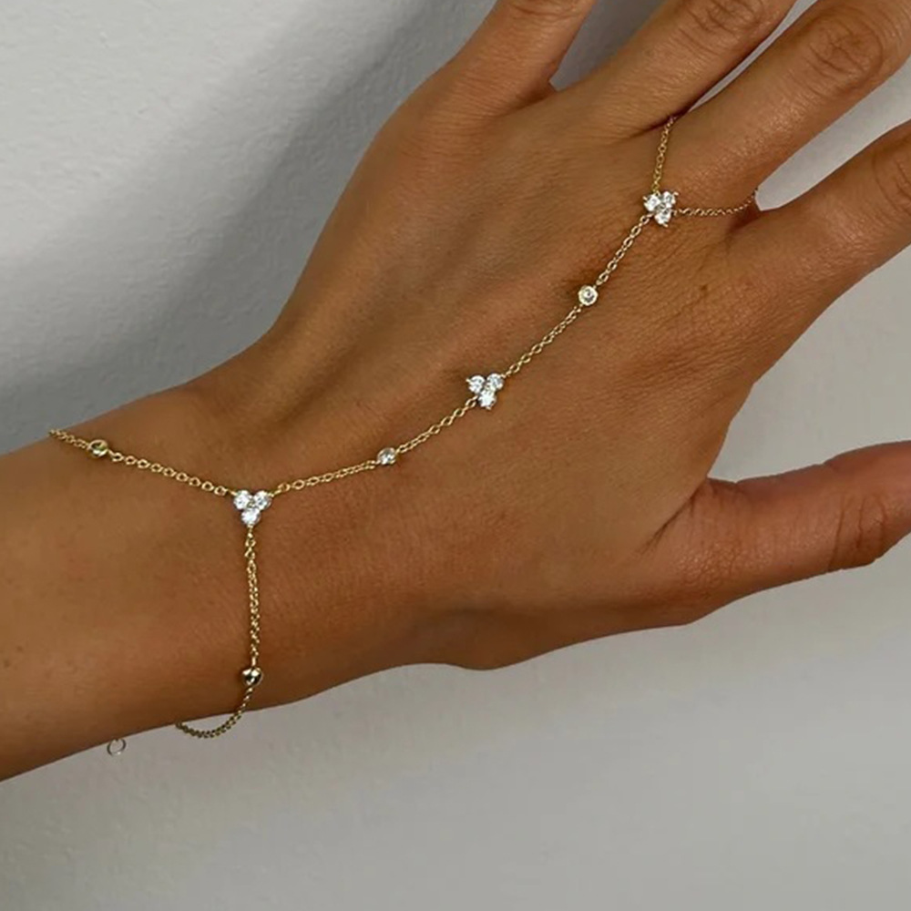 Crystal Fingerless Hand Chain  - đánh giá và giá Women'S Accessories Amazon
