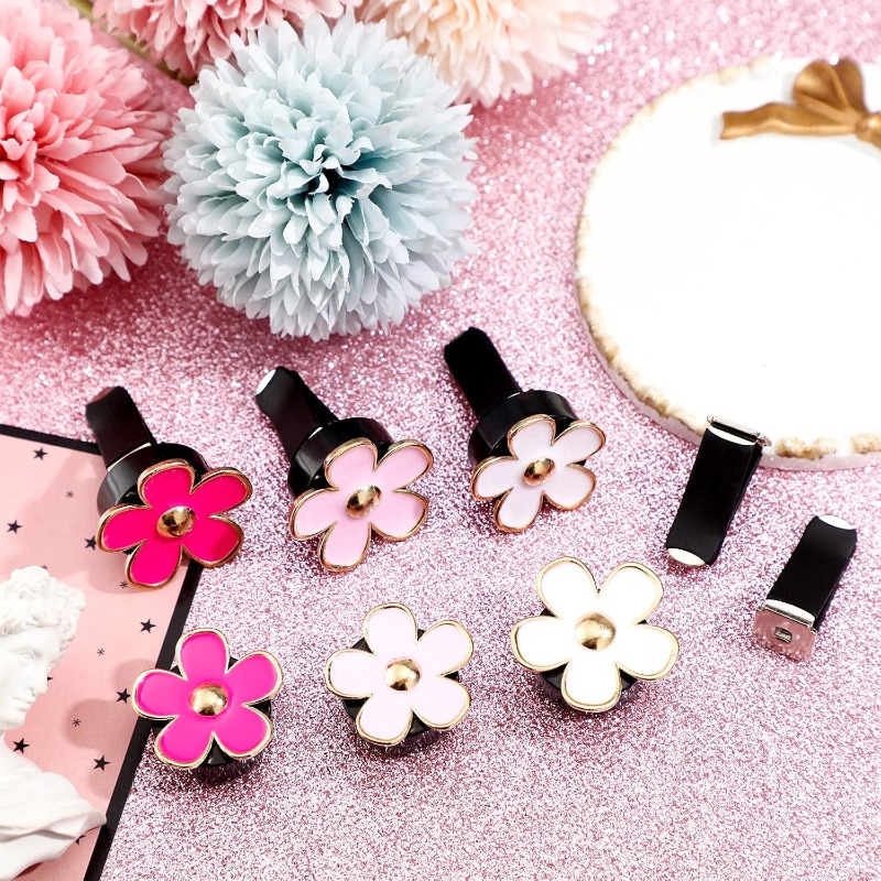 6PCS Daisy Flower Air Vent Cli - đánh giá và giá Women Accessories Outlet