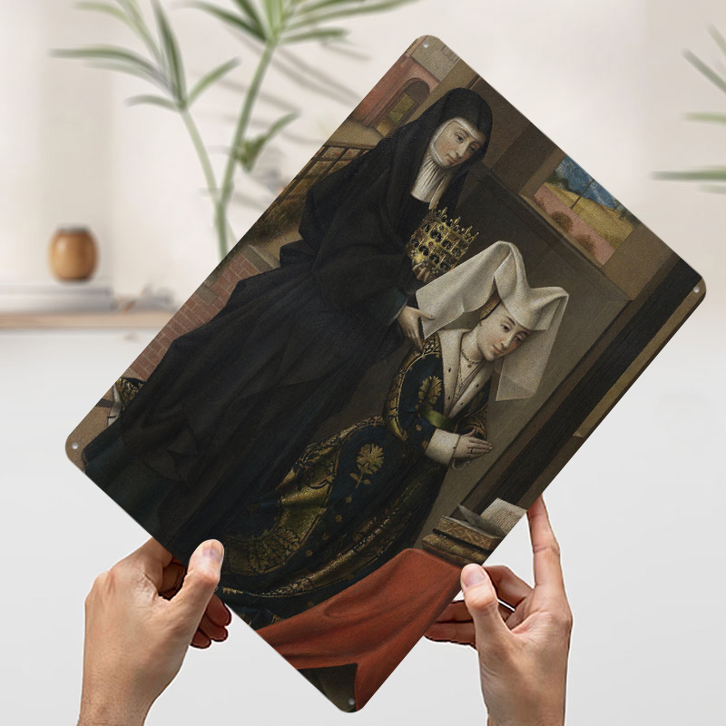 Religious Painting of Two Wome - đánh giá và giá Women Accessories Poster