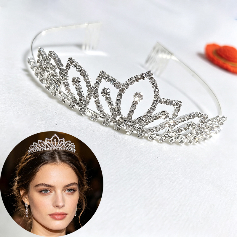 Silver Color Sparkling Rhinest - đánh giá và giá Women'S Vintage Accessories