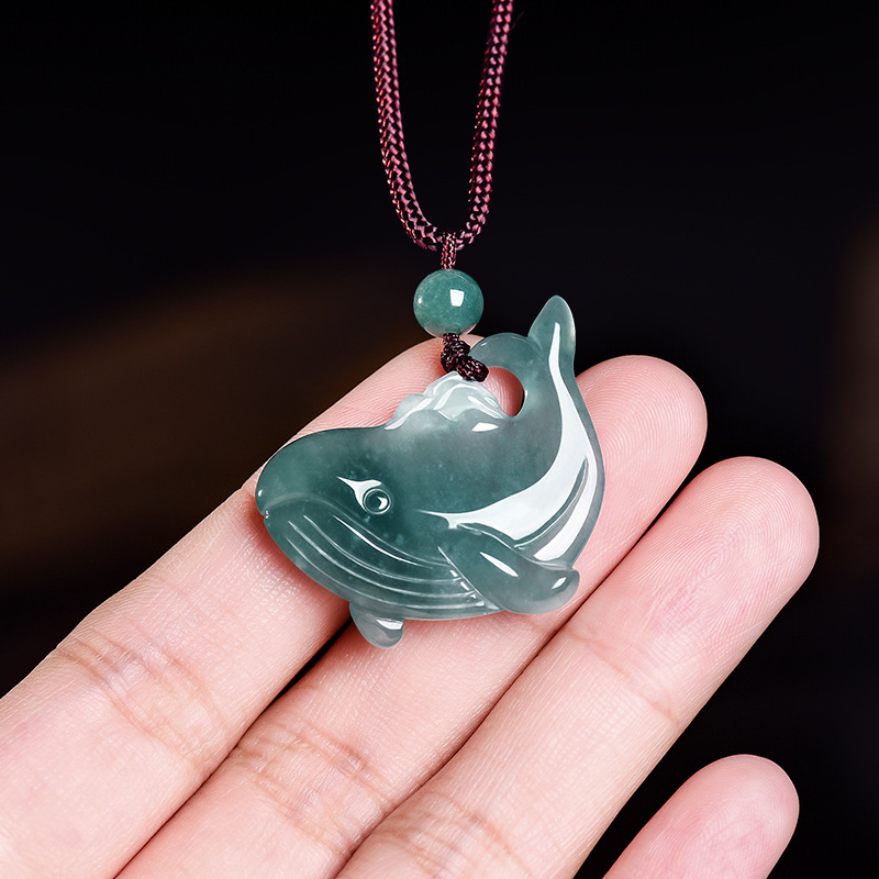 Natural Burmese Jadeite Whale  - đánh giá và giá Women'S Accessories
