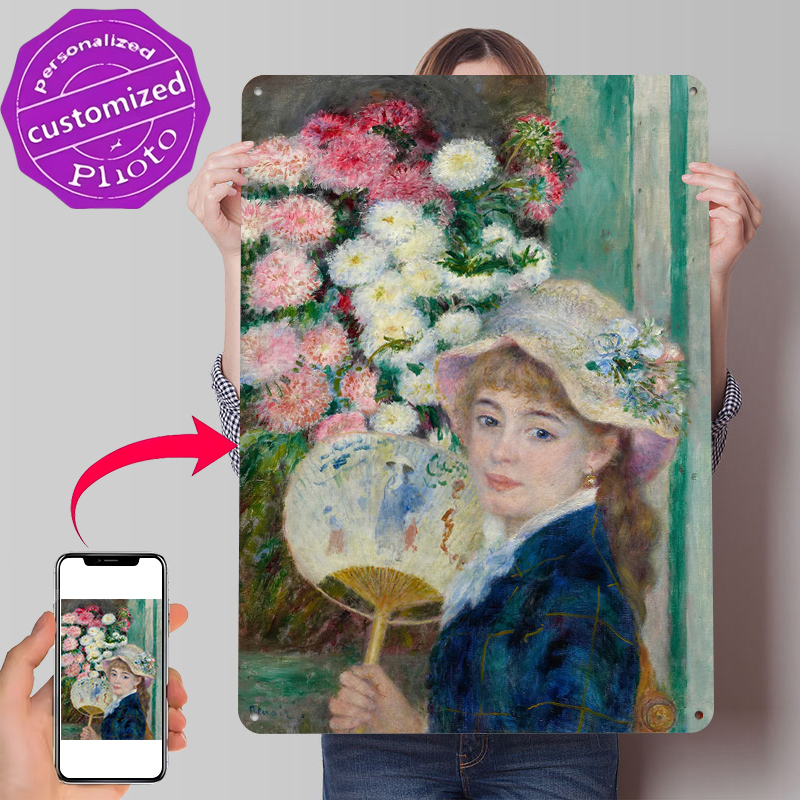Young Woman With Fan and Flowe - đánh giá và giá Women Accessories Poster