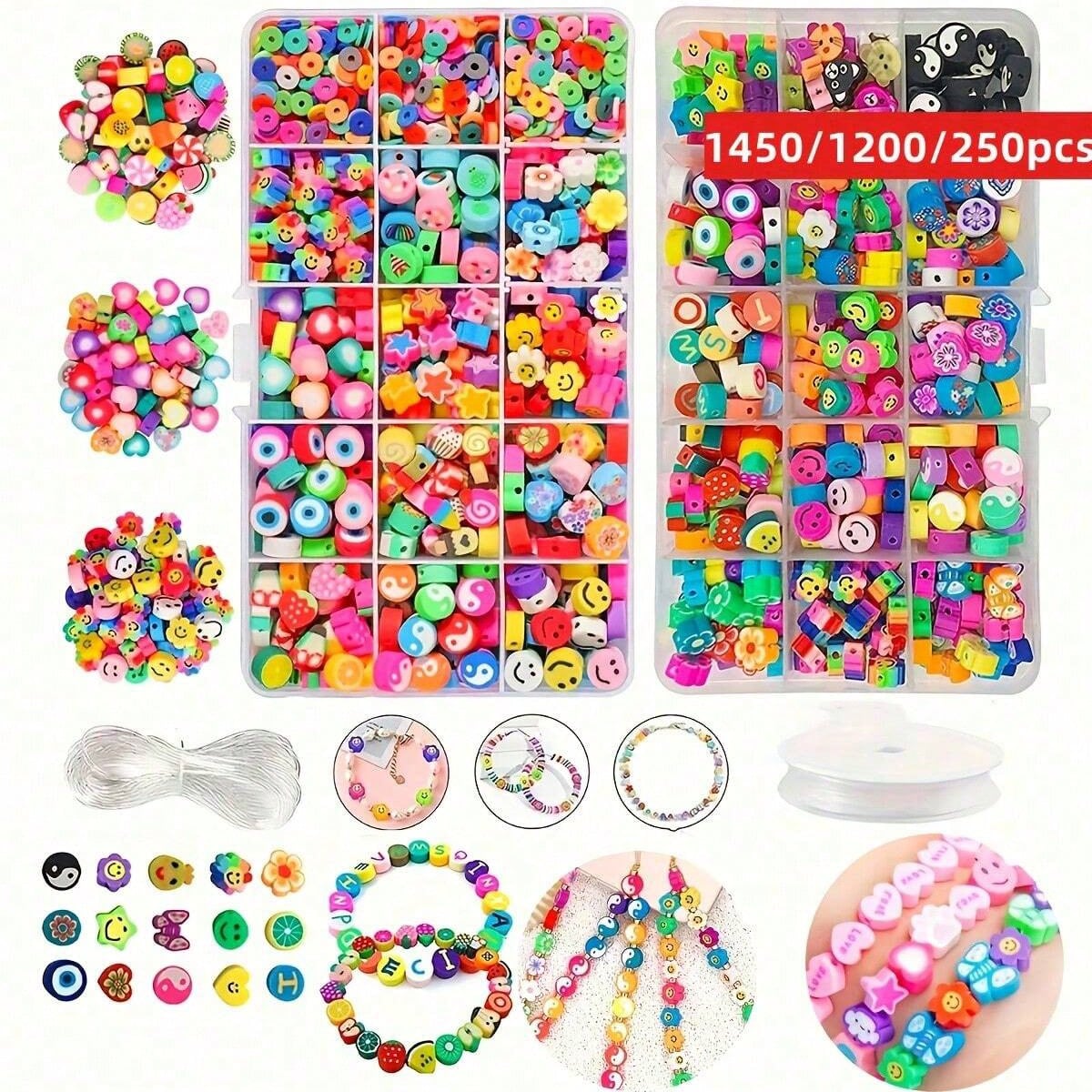 1450/1200/250pcs Polymer Clay  - đánh giá và giá Women Accessories Gift Set