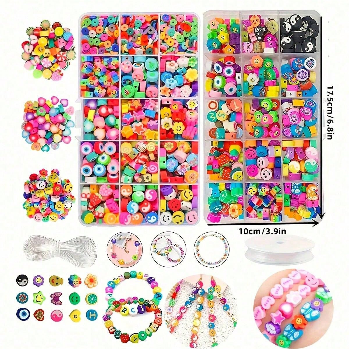 1450/1200/250pcs Polymer Clay  - đánh giá và giá Women Accessories Gift Set