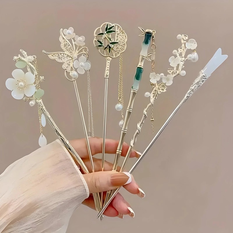 1/6pcs Elegant Chinese Style T - đánh giá và giá Women Accessories Shop Design