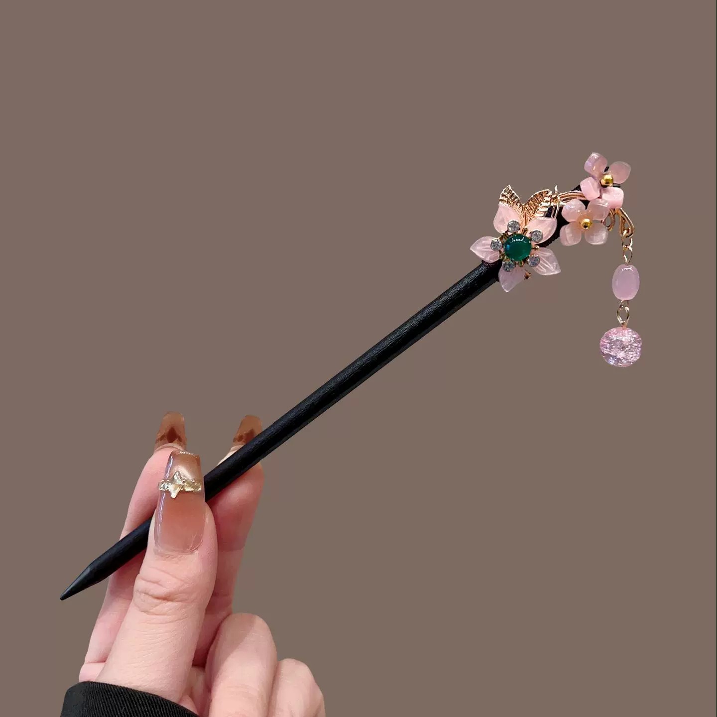 Antique Wooden Hairpin Women's - đánh giá và giá Pearl Hair Pin