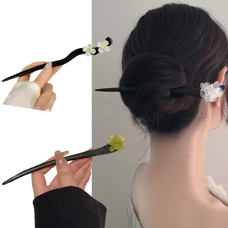 Vintage Chinese Style Wooden F - đánh giá và giá Pearl Hair Pin
