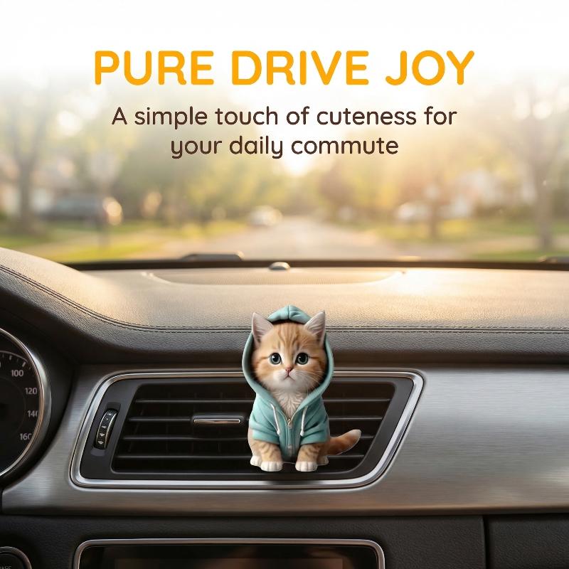 Cat Car Air Freshener Clip Out - đánh giá và giá Women Accessories Outlet