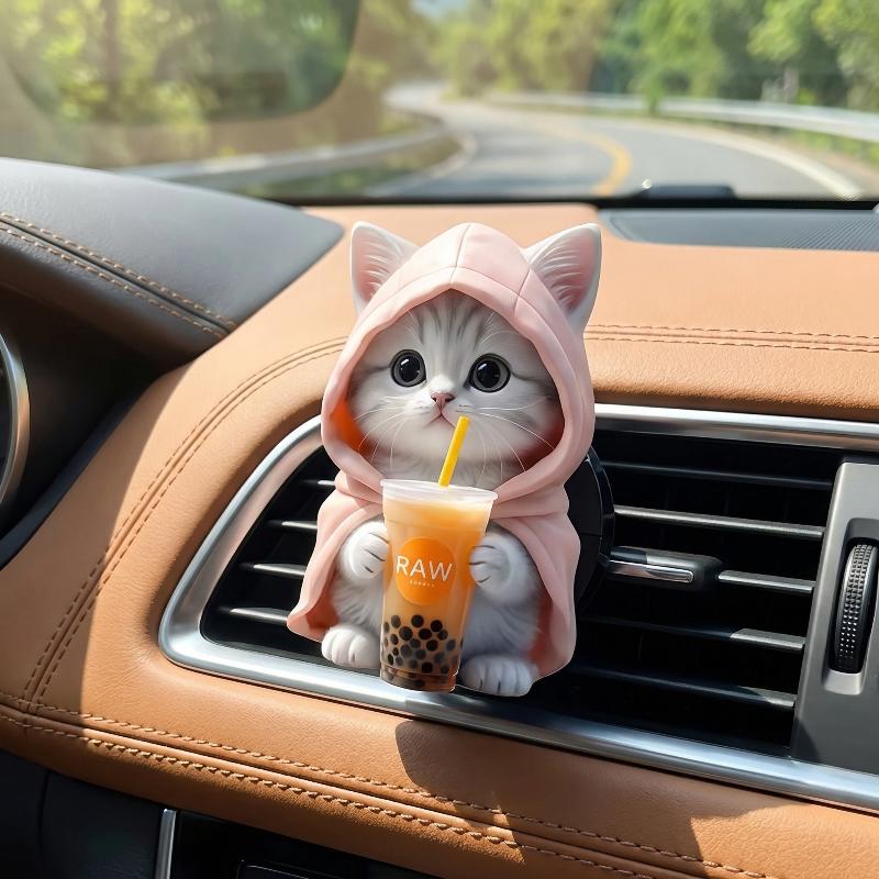Cat Car Air Freshener Clip Out - đánh giá và giá Women Accessories Outlet