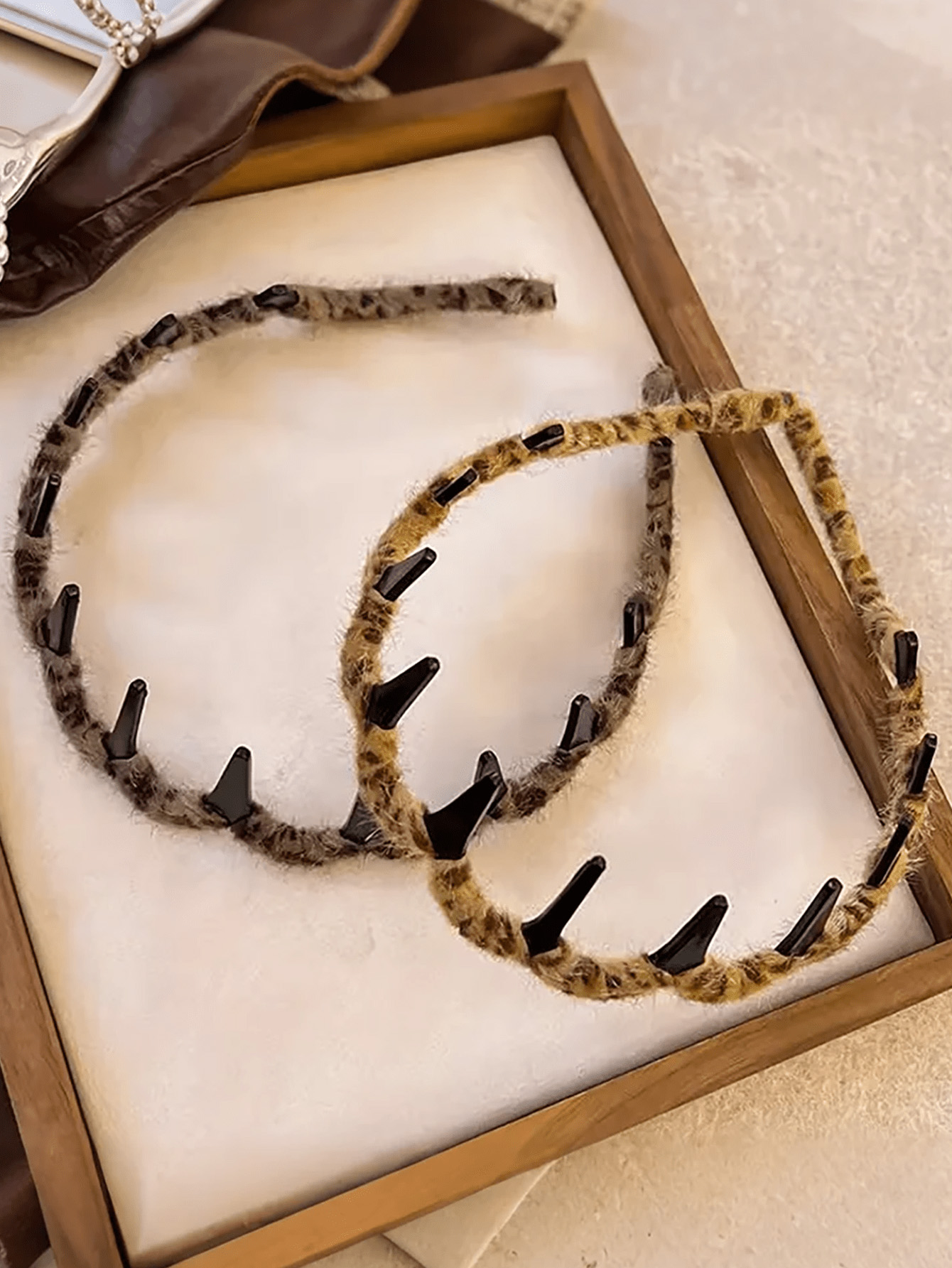 Leopard Print Wavy Headband fo - đánh giá và giá Women Accessories Shop Design