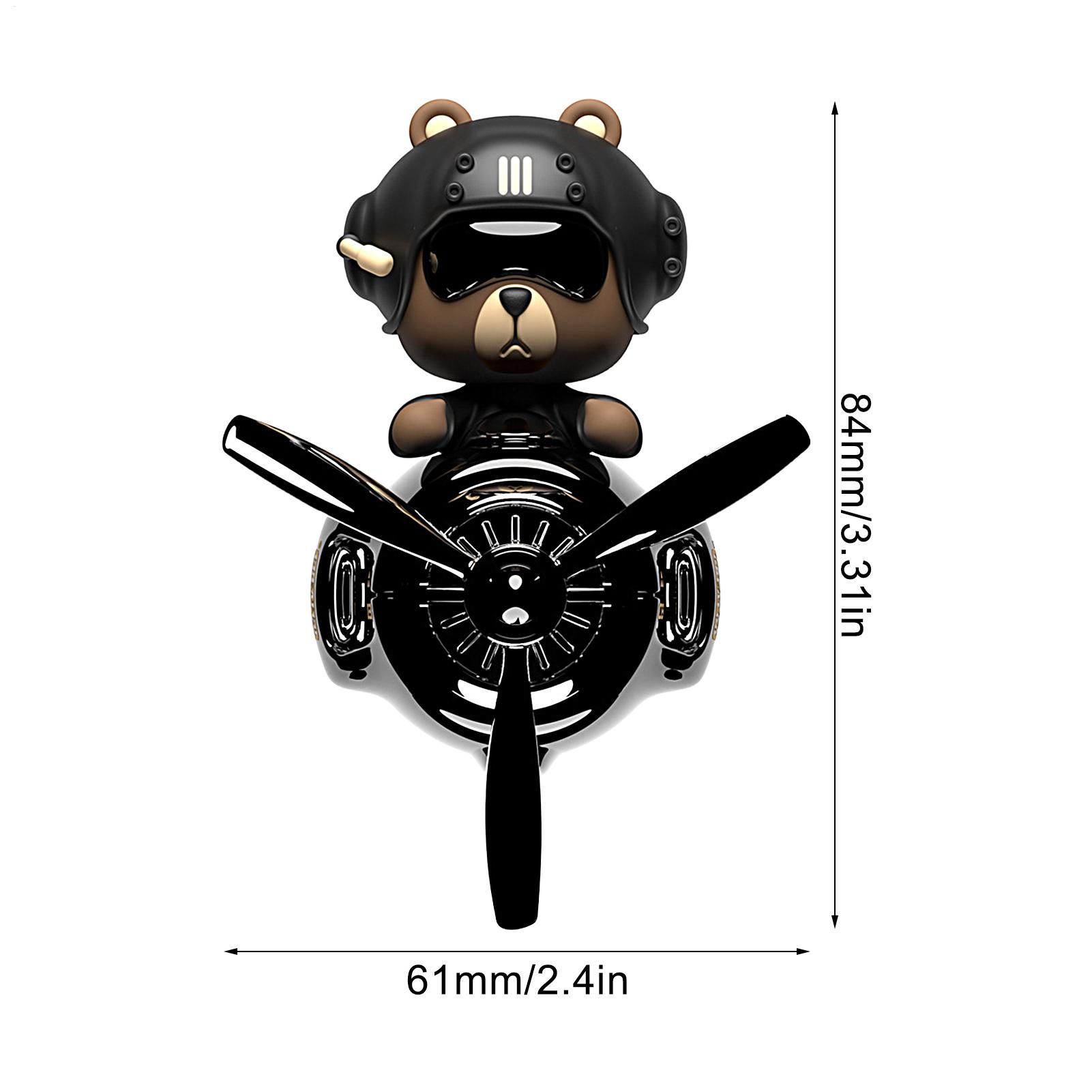 Rotating pilot bear ornaments  - đánh giá và giá Women Accessories Outlet