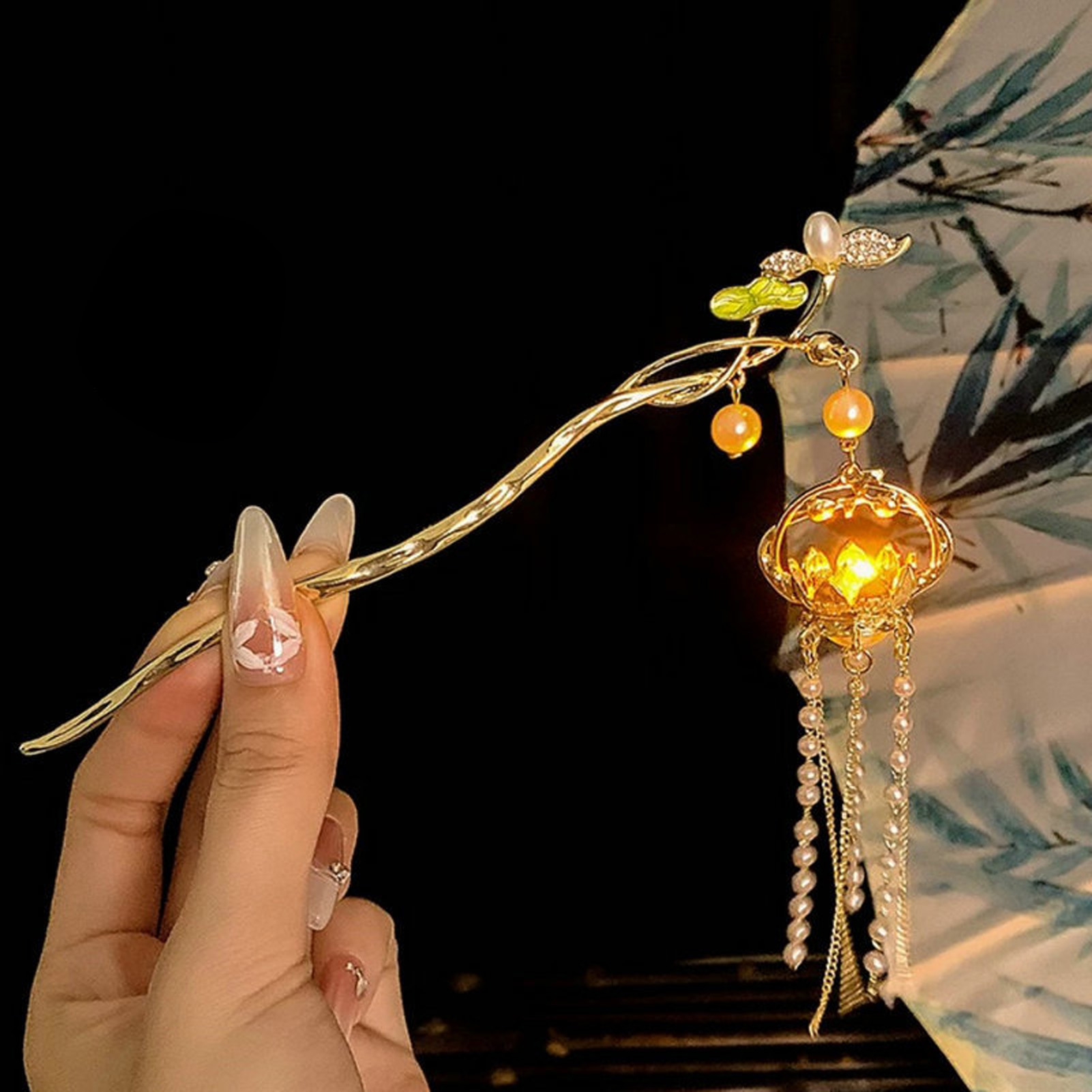 Luminous Flower Hairpin For Wo - đánh giá và giá Women Accessories Shop
