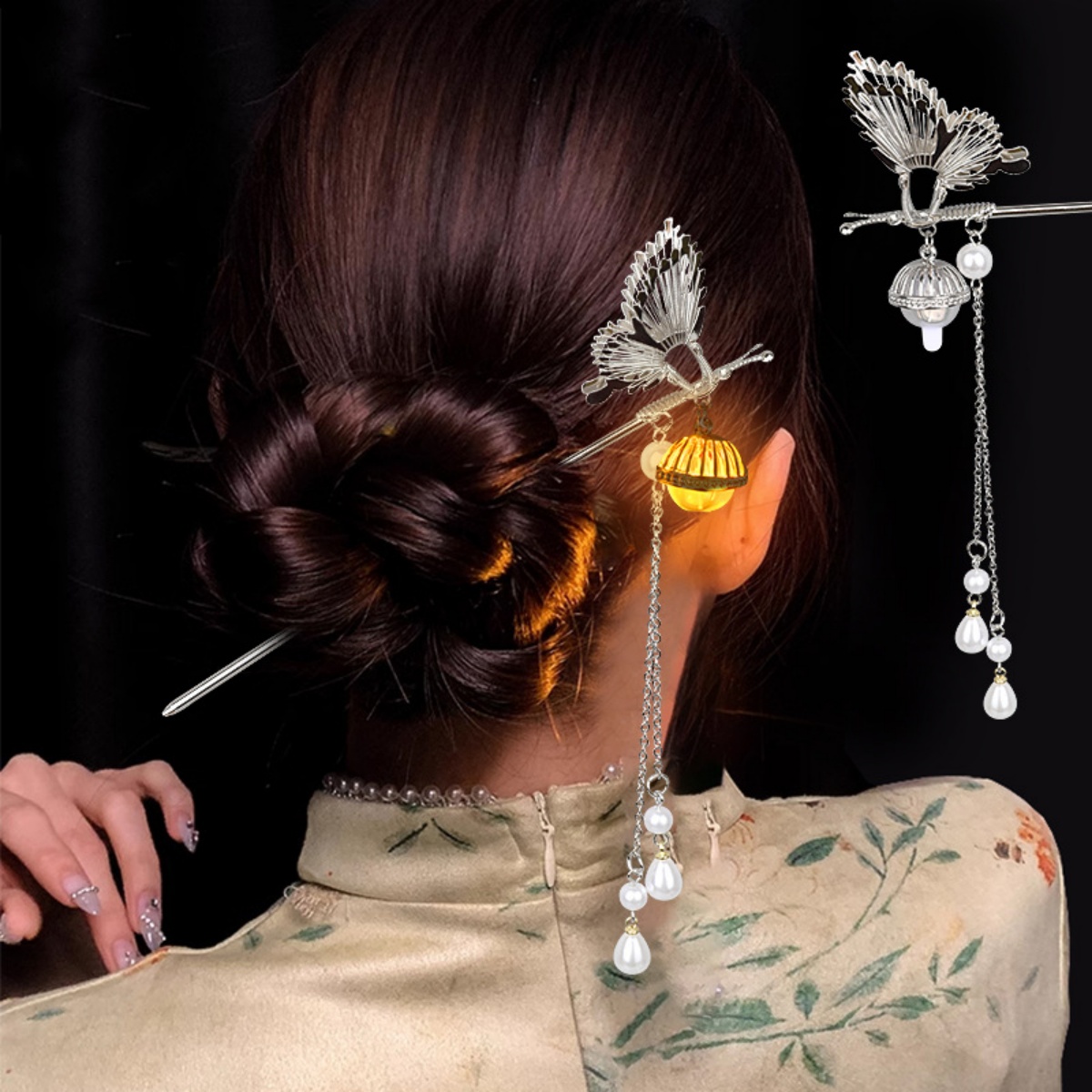 Luminous Flower Hairpin For Wo - đánh giá và giá Women Accessories Shop