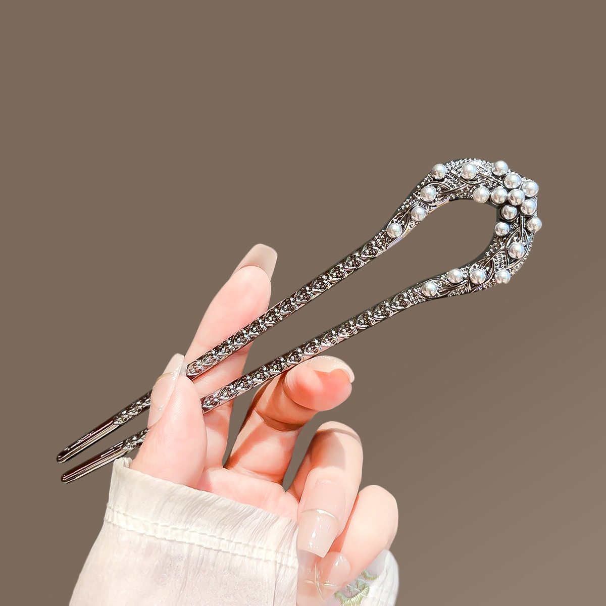 New Pearl U Shaped Hairpin For - đánh giá và giá Pearl Hair Pin