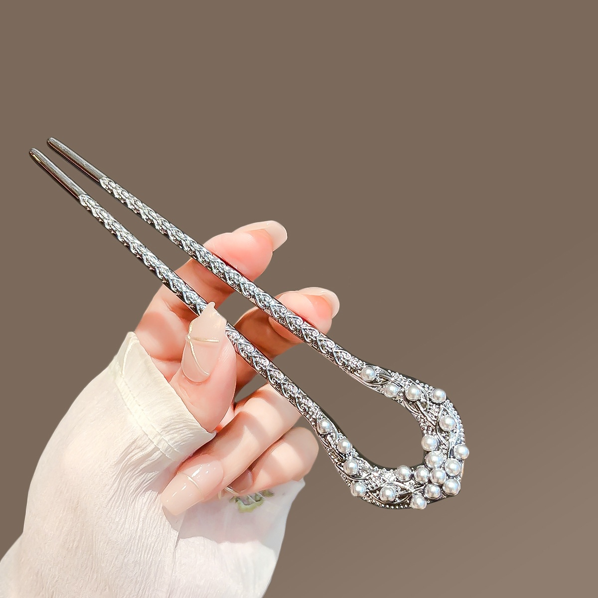 New Pearl U Shaped Hairpin For - đánh giá và giá Pearl Hair Pin