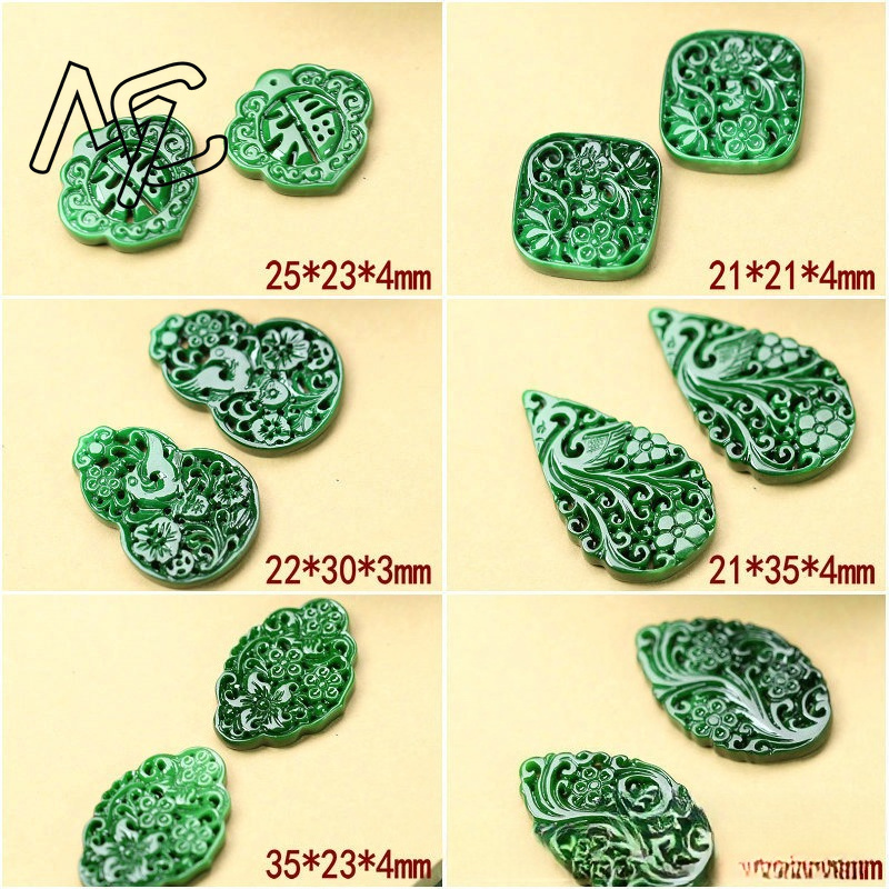 2pcs DIY Natural Dry Green Eme - đánh giá và giá Women'S Accessories