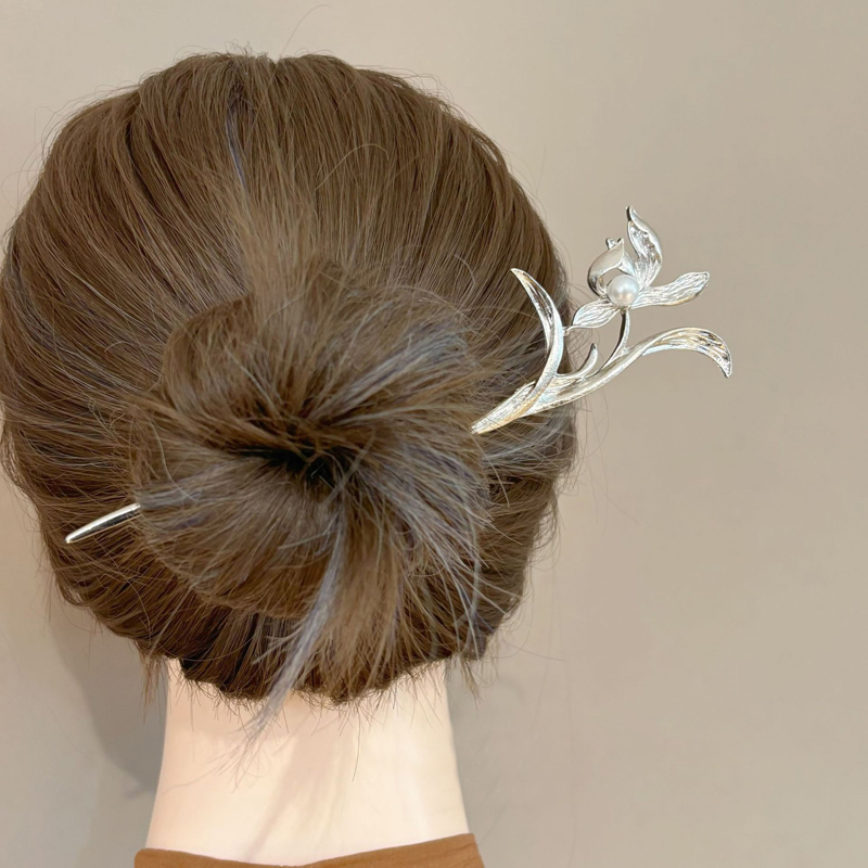 New Chinese Style Silver Orchi - đánh giá và giá Women Accessories Shop