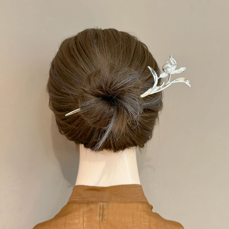New Chinese Style Silver Orchi - đánh giá và giá Women Accessories Shop