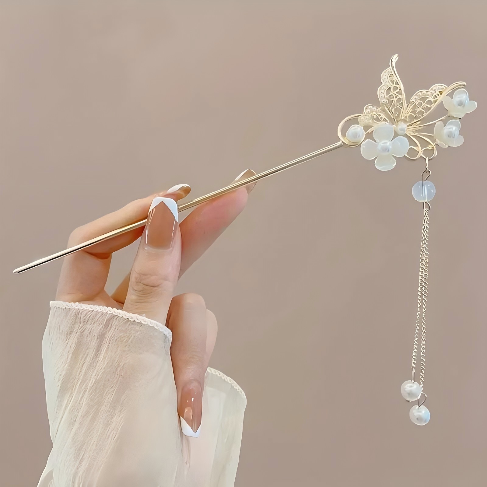 1/6pcs Elegant Chinese Style T - đánh giá và giá Pearl Hair Pin