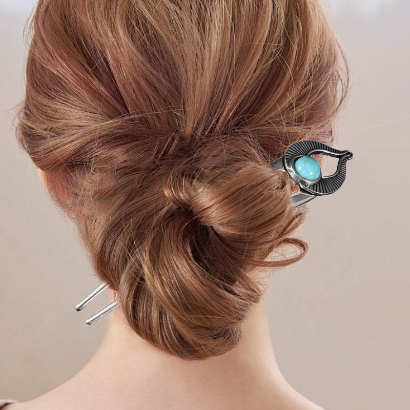 Egypt Turquoise U Shape Hair F - đánh giá và giá Pearl Hair Pin