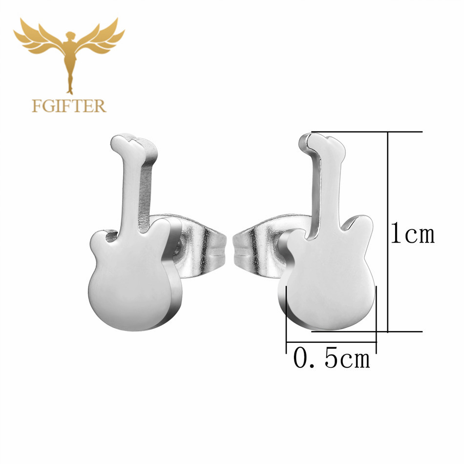 12 Pairs Music Guitar Earrings - đánh giá và giá Women Accessories Store