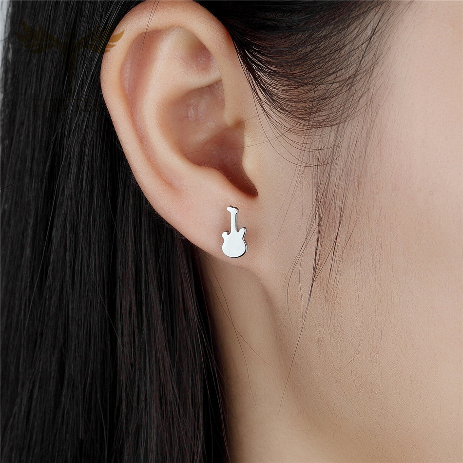 12 Pairs Music Guitar Earrings - đánh giá và giá Women Accessories Store