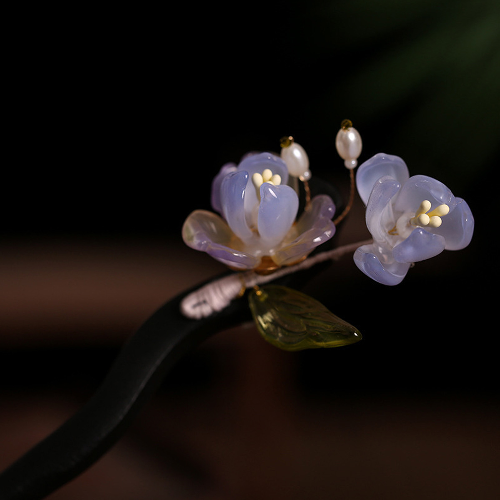 Vintage Wooden Flower Hairpin  - đánh giá và giá Women Accessories Shop
